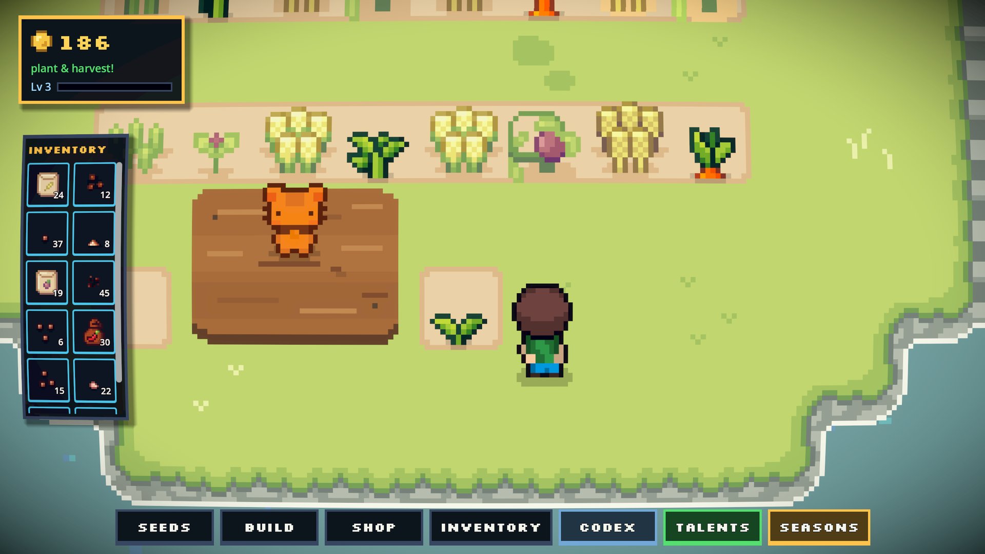 Crops & Coops - A cozy start
