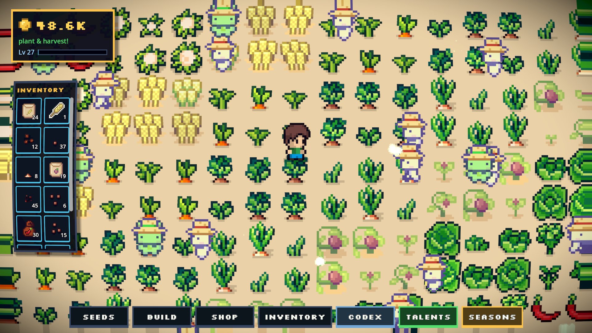 Crops & Coops - Helpers everywhere