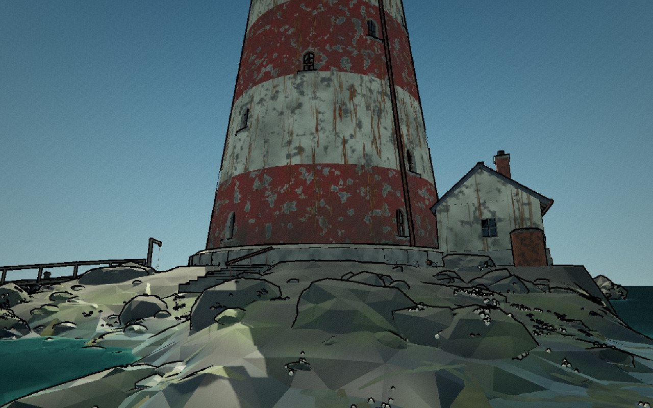 Au pied du phare